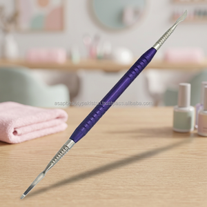 ASAP Beauty 2024 ที่ดันหนังกำพร้าเล็บแบบสองหัว ทำจากสแตนเลส ใช้ซ้ำได้ เป็นมิตรกับสิ่งแวดล้อม ขายดี เป็นมิตรต่อสิ่งแวดล้อม ผลิตจากวัสดุธรรมชาติ - Product Image 4