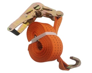 Correa de Amarre Retráctil Plana con Trinquete de 50 mm, Alta Resistencia, Resistente a la Abrasión, para Motocicleta/Auto/Camión - Product Image 5