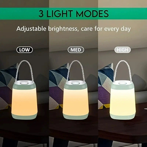 Luci LED da Campeggio, Lampade d'Emergenza Sospese per Tende in Caso di Interruzioni di Corrente, Luci da Campeggio Ricaricabili a Lunga Durata della Batteria - Product Image 4