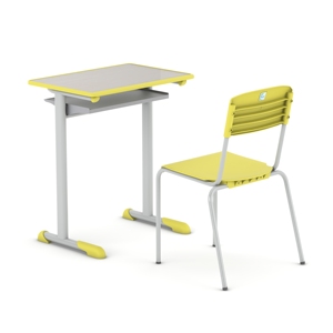 Tiểu kim loại hiện Đại Trường Học & nhà văn phòng lớp học đồ nội thất Set với Ergonomic sinh viên duy nhất bàn và thân thiện với môi ghế - Product Image 2