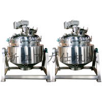 Cuisson industrielle de cisaillement émulsifiant de pot d'acier de pression de fonte de sucre de sucrerie pour la fabrication de remplissage d'ananas