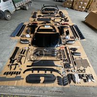 Kit de carrosserie Maictop pour Toyota Land Cruiser LC200 au style LC300, pare-chocs avant et arrière, calandre, kit de conversion en gros