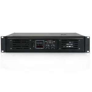 Depusheng Xd1100 Hoge Eindversterker 1100W * 2 Audio Eindversterker Professioneel Voor Conferentie Home Theater