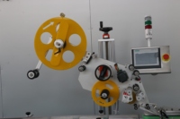 Applicateurs électriques automatiques autonomes avec PLC et moteur pour hologrammes/étiquettes de taxe, machine d'étiquetage haute vitesse