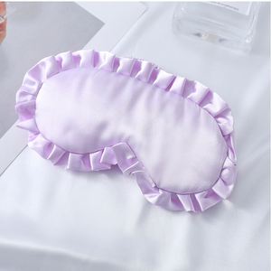Masque pour les yeux surdimensionné en tissu de soie et coton avec fonction d'ombrage, couleur et logo personnalisables, léger (18g) - Product Image 2
