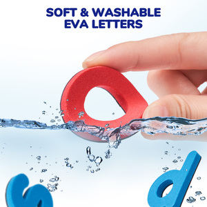 EVA ABC 어린이 교실용 컬러풀 자석 알파벳 세트 플라스틱 그리드 자석 보드 교육용 장난감 어린이 학습용 2025 - Product Image 5