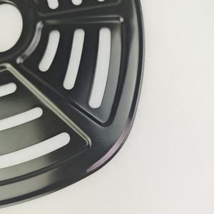 Ensemble d'accessoires 21.5x21.5cm pour friteuse à air de grande capacité <span class=keywords><strong>Plaque</strong></span> à légumes carrée antiadhésive et support de support pour la cuisine à domicile - Product Image 5