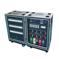 Pro son 3 phases distro box alimentation distro centre boîte de charge scène audio boîte de distribution électrique
