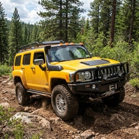 Système d'admission d'air SGMH3A Telawei TLV 4x4, accessoires de voiture, snorkel pour GM / Isuzu H3 Hummer