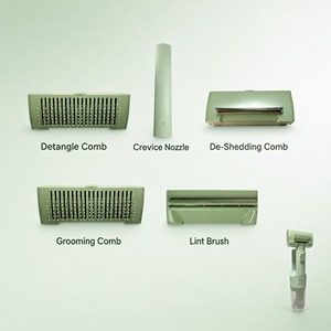 5 in 1 Automatic Pet Grooming Vacuum <b>Brush</b> Cordless Handheld Cat Hair Remover Kit for Home Use S-5696 - Product Image 5