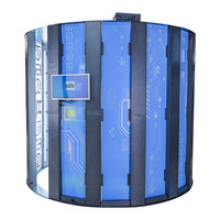 Escáner 3D Profesional, Cabina de Fotos 360, Escaneo Ultra Rápido de 0.01s, 78 Cámaras HD, Diseño de 13 Columnas, 4100W de Potencia, Construcción Metálica