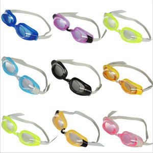 Gafas de natación para parques acuáticos y piscinas, lentes de plástico universales unisex, YJ-29 - Product Image 1