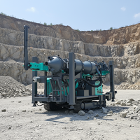 Foreuse rotative à circulation inversée diesel FT la plus rentable, 40-160 tr/min, diamètre de forage 105-400 mm, pour l'exploitation minière