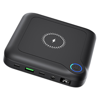 Batterie externe portable sans fil pour CPAP 25000 mAh 99 Wh, charge rapide, compatible Macbook Resmed