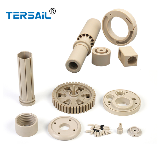 Peek Precision Processing Customized Factory Polyether Ether Ketone Parts High Precision Resistant Semiconductor Photovoltaic