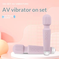 Großhandel 8-Modus 20-Geschwindigkeiten Vibrations-Mini-Klitoris-Stabvibrator Erotischer Dildo für Frauen Klitoris-Vibrationsmassage