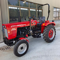Tracteur agricole 4x4 avancé de 30HP, 35HP, 40HP, 45HP, 50HP avec cabine fermée pour les opérations agricoles par tous les temps