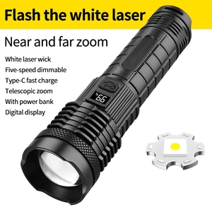YH3298 Zoom telescópico Linterna <span class=keywords><strong>LED</strong></span> recargable 600 lúmenes Super brillante 5 modos Potente sistema de iluminación de motocicleta