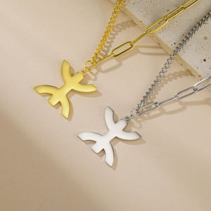 Collier symbole berbère africain Collier ethnique lettre <span class=keywords><strong>Amazigh</strong></span> Yaz Amulette tribu <span class=keywords><strong>Bijoux</strong></span> religieux en acier inoxydable - Product Image 4