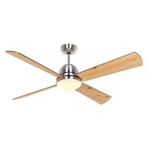 Ventilateur de plafond noir silencieux à intensité réglable par télécommande, 56 pouces, pour chambre à coucher, éclairage intérieur. - Product Image 2