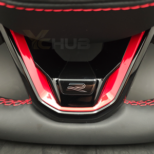 Volant en cuir avec bouton de sélection de mode de conduite et éclairage LED pour VW Volkswagen Golf 8 R 5 6 <span class=keywords><strong>7</strong></span> <span class=keywords><strong>7</strong></span>.5 MK8 MK6 MK7 6R 7R 8R Gti Jetta - Product Image 3