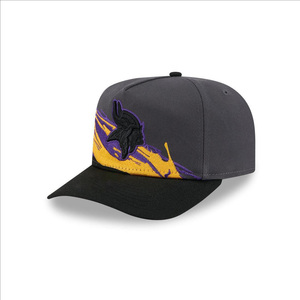Hot Sale Football Teams Man Sports <strong>Hats</strong> Hip Hop Flat Brim Football <strong>Hats</strong> Gray Color Raider <strong>Hats</strong> - Product Image 2