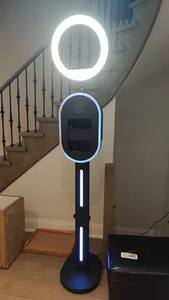 US/<span class=keywords><strong>CA</strong></span> Lager Schneller Versand Tragbare Fotobox Ovale Fotobox-Maschine Schneller Aufbau Fotobox für Partys und Events DSLR iPad Fotobox - Product Image 3