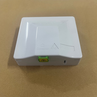 Boîtier de sortie d'informations en fibre optique FTTH à 1 port, boîtier terminal FTTR, protection de câble optique 0,9 mm, boîtier mural intérieur