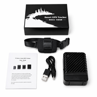 K5-NY 10000mAh Traceur GPS étanche à aimant puissant pour bétail, moutons, chevaux avec collier en nylon