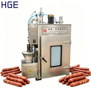 Horno Ahumador de Alta Capacidad para Salchichas y Pescado, Ahumador Eléctrico Industrial de Carne para Plantas de Procesamiento de Alimentos, Certificado CE - Product Image 1