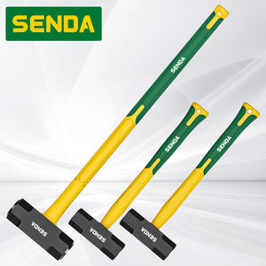 TPR plastik ile sekizgen çekiç-kaplı sap ağır iş ahşabı kolu kızak çekiç dövme çelik sekizgen çekiç - Product Image 2