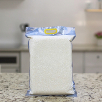 Sacs d'Emballage en Plastique Nylon PE pour Riz de 1kg, 5kg, 25kg avec Poignées, Design Supérieur