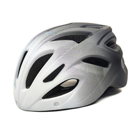 Casque de vélo à visière magnétique, casque de vélo de route avec lentille de protection amovible, casque de vélo léger et ventilé pour les trajets quotidiens