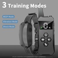 OEM/ODM AUMANN Klassisches Smartes Hundetrainingsgerät 433m Fernbedienung Wasserdicht IPX7 Drei Trainingsmodi Piepton/Vibration/Schock