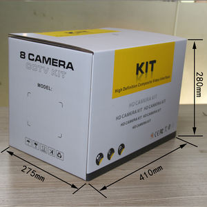 Dome 5MP geniş açı CMOS güvenlik kamera CCTV sistemi 8CH POE IP66 su geçirmez NVR kiti H.265 sıkıştırma ile 2 yıl garanti - Product Image 6