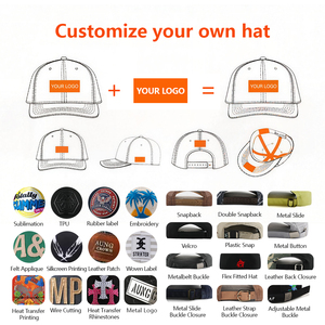 OEM Custom High Quality 6 Panel 100% Cotton Embroidery Logo Baseball Cap Men Women Plain Unstructured Dad <strong>Hat</strong> - Product Image 4