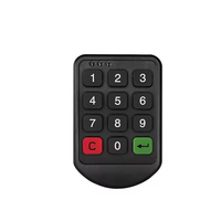 Serrure électronique numérique intelligente pour armoires, serrure à code électronique, clavier numérique, panneau en plastique ABS, serrure d'armoire