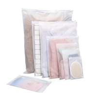 Lancement d'un nouveau produit Conception antidérapante personnalisable vêtements mylar sac en plastique sac ziplock emballage de vêtements sac ziplock