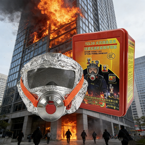 Masque de Sauvetage et de Fuite d'Incendie en Gros d'Usine avec Filtre Anti-Feu <span class=keywords><strong>Flexible</strong></span> - Product Image 6