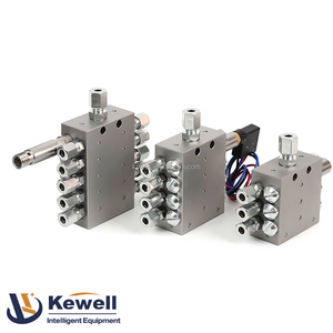 Bomba de pistón progresiva de colector SSV OEM, dispensador de grasa de lóbulo de aceite, distribuidor de lubricante, dispositivo de bloque, válvula divisoria para minería - Product Image 3