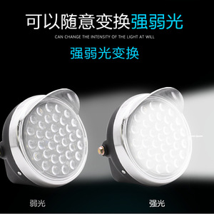 Phare LED rond 12V-80V 36 LED pour tricycle électrique, moto, éclairage avant universel - Product Image 2