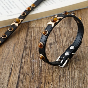 <span class=keywords><strong>Collar</strong></span> para Mascotas con Incrustaciones de Piedras Preciosas de Ámbar, Diseño Retro de Lujo, Estilo Japonés y Coreano, Bufanda para Gatos y <span class=keywords><strong>Collar</strong></span> para Perros Pequeños - Product Image 3