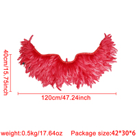 Grandes ailes gothiques en plumes noires pures pour Halloween, cosplay, costume de démon, accessoire de photographie, ailes d'ange en plumes