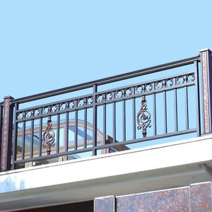 Ringhiere per balconi in metallo personalizzate moderne, edifici da giardino, balaustre e corrimano, parapetti - Product Image 2