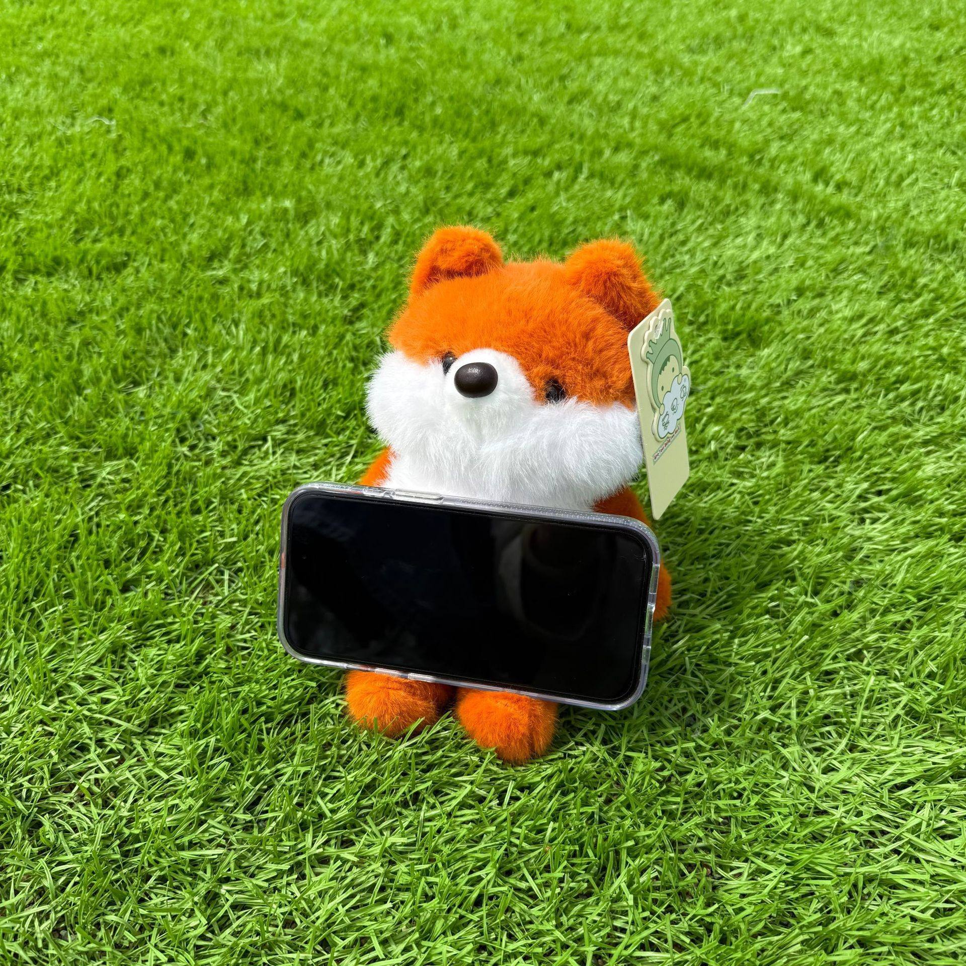 Support téléphone portable 22cm - Renard