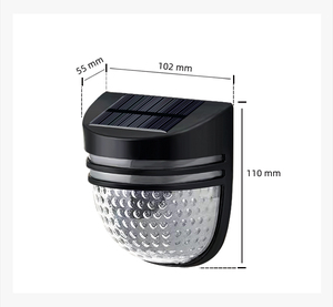 Hk Mistai Led Étanche Ip65 Extérieur Mur Lumière Lampes Capteur Solaire Chaud Blanc Froid 5W En Gros Solaire Jardin Lumière Villa Parc - Product Image 6