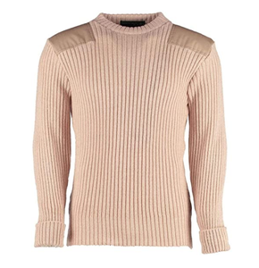 Suéter Táctico Personalizable Color Bronceado Desierto para Invierno con Parches Reforzados, Producto Textil para el Hogar - Product Image 1