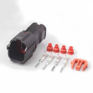 公母电动汽车连接器总成插头防水母插座MG640333 - Product Image 3