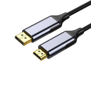 Cable DisplayPort a <span class=keywords><strong>HDMI</strong></span> 4K 60Hz Cable <span class=keywords><strong>DP</strong></span> activo 1,2 A <span class=keywords><strong>HDMI</strong></span> 2,0 Compatible con monitor, proyector, Dell, Lenovo, HP y más - Product Image 1