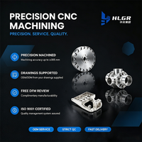 HUALONG Piezas de Mecanizado CNC de Acero Inoxidable, Prototipos Rápidos, Torneado de Aluminio y Acero, Servicios de Mecanizado CNC